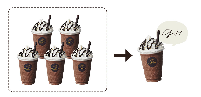 We Are Santa ゴディバのショコリキサーを贈ろうsend5get1キャンペーン カジュアルギフトのgiftee ギフティ