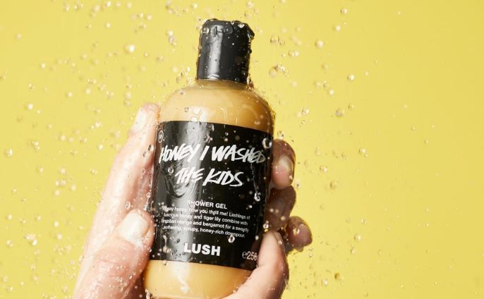 LUSHのみつばちマーチ シャワージェル250gを贈る | カジュアル