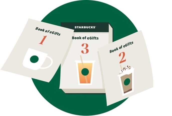 洋書 the book of E スターバックスのBook of eGifts（700円）を贈る | カジュアルギフトの