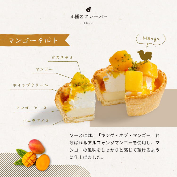 株式会社アデリーのホシフルーツ 星のアイスクリームタルトを贈る | カジュアルギフトのgiftee(ギフティ)