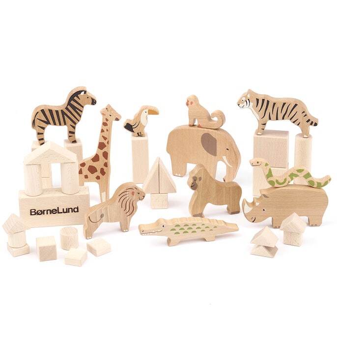 ボーネルンドなど木のおもちゃ　7点セット ぶなの木どうぶつえんセット: ボーネルンド オンラインショップ
