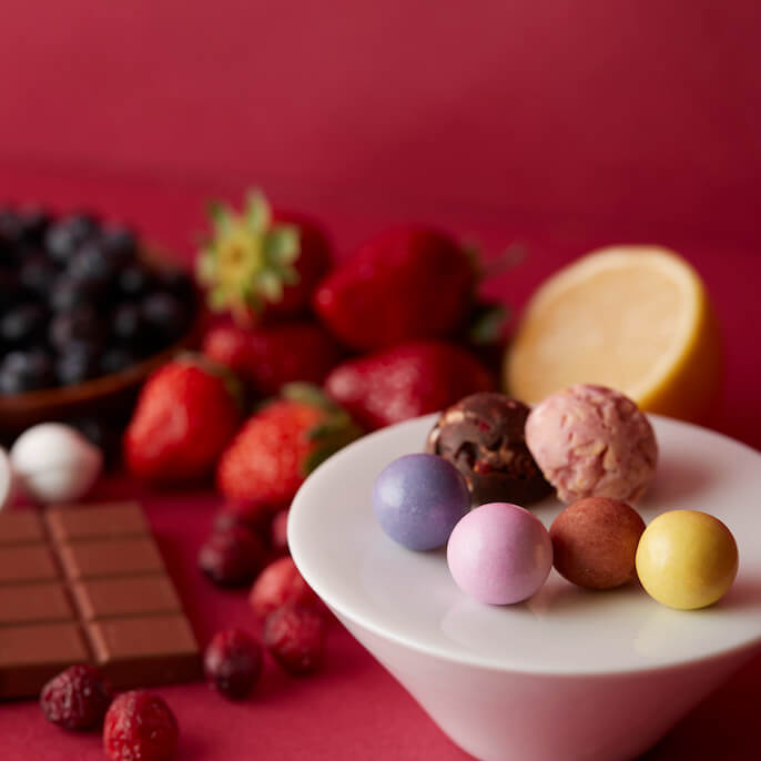 Lilionteのラムネ×口どけチョコ 【ショコネ】2箱プチギフトを
