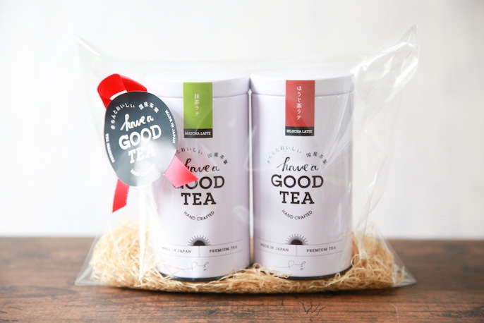 have a GOOD TEAの抹茶ラテ＆ほうじ茶ラテを贈る | カジュアルギフトの 